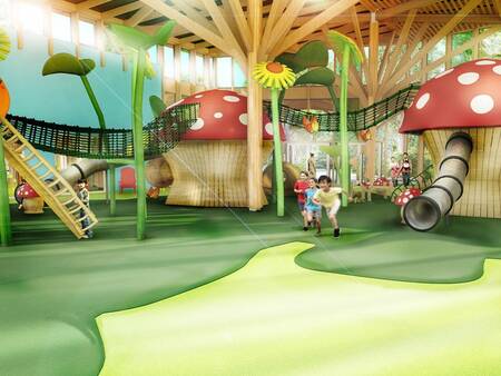 Indoor play paradise on Center Parcs Les Landes de Gascogne