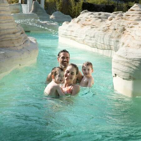 The Aqua Mundo of Center Parcs Les Trois Forêts has a Lazy River with a light current