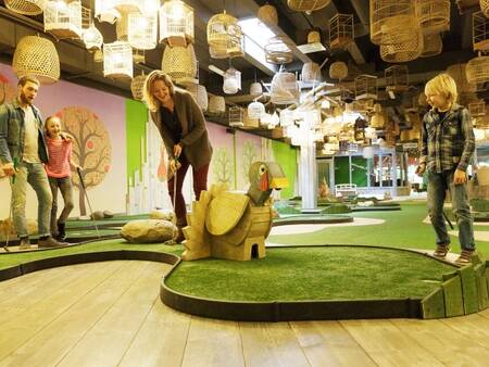 Indoor mini golf on Center Parcs Park Bostalsee