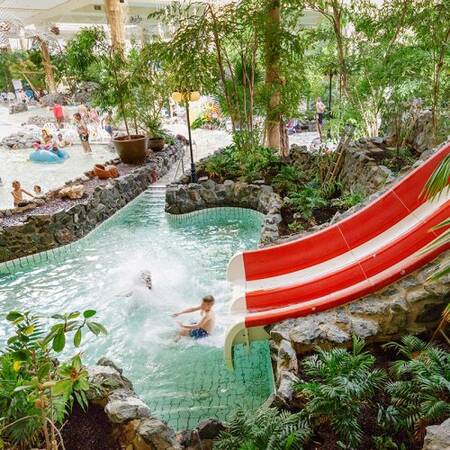 One of the 5 slides of the Aqua Mundo in Center Parcs Park Hochsauerland