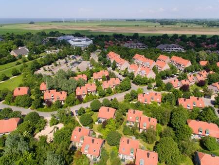 Aerial view of Center Parcs Park Nordseeküste