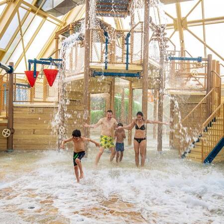 Have fun in the Water Playhouse of the Aqua Mundo in Center Parcs Port Zélande