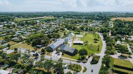 Aerial view of holiday park De Klepperstee