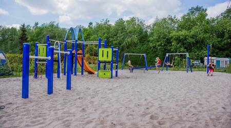 Playground near camping site at Drouwenerzand holiday park