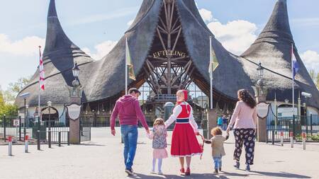 The House of the Five Senses is the main entrance of the Efteling