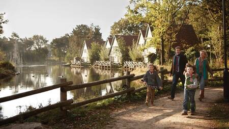 The lake of dreams at Efteling Bosrijk holiday park