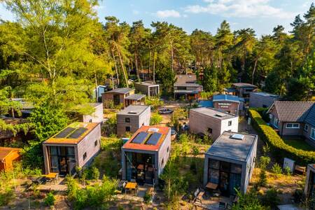 Holiday homes at the EuroParcs Beekbergen holiday park in the middle of the Veluwe