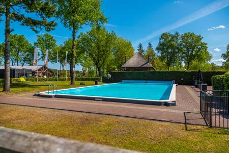 The outdoor pool of holiday park EuroParcs De Wije Werelt