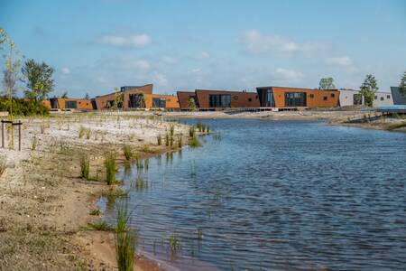 Holiday homes on the water at the EuroParcs Hindeloopen holiday park