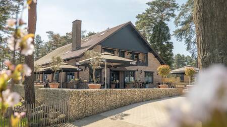 Terrace at the restaurant at the EuroParcs Hoge Kempen holiday park