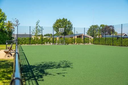 The multifunctional playing field at holiday park EuroParcs Marina Strandbad