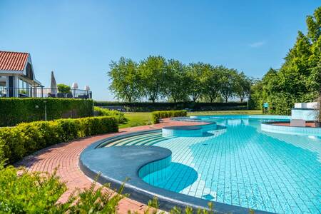 The swimming pool of holiday park EuroParcs Marina Strandbad