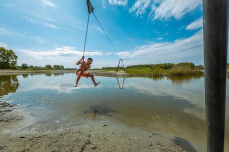 Water fun in recreation area Geestmerambacht near Europarcs EuroParcs Molengroet