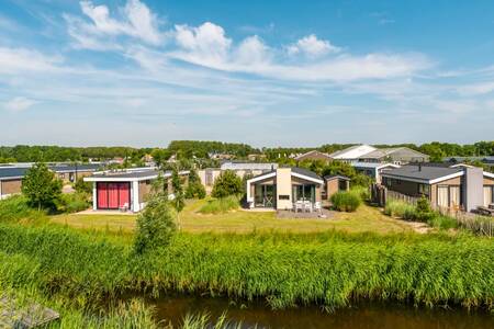 Detached holiday homes with spacious gardens at the EuroParcs Poort van Zeeland holiday park