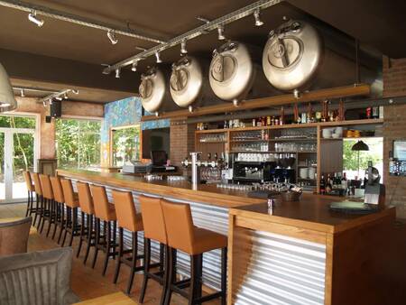 Bar in the restaurant at holiday park EuroParcs Veluwemeer