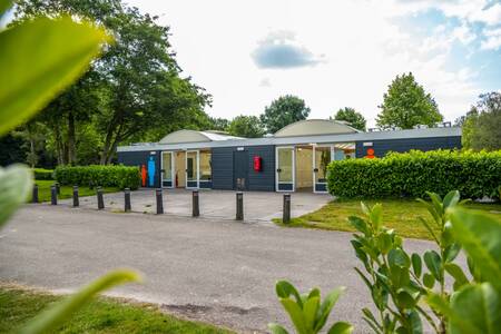 A toilet block at the Europarcs Het Amsterdamse Bos holiday park