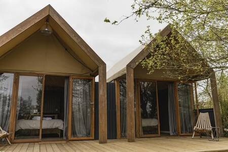 Stay in a forest house at the Het Wylde Pad holiday park