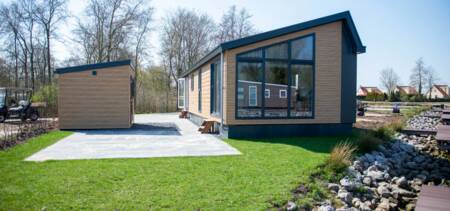 Waterlodge Type 2 for 4 persons at the Bergumermeer holiday park