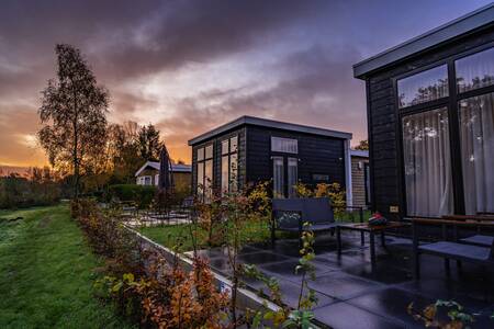 Holiday homes "River Cabin" with hot tub at holiday park Mölke