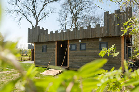 Castle Uylenburght accommodation for 10 people at Camping Village de Zandstuve