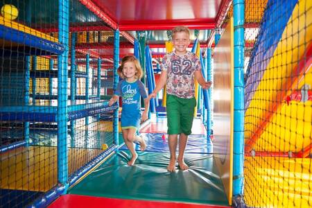 Indoor playground Cobus Play castle at camping village de Zandstuve