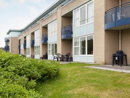 Exterior of the apartment complex at Landal Ameland State