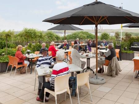 Terrace of Grandcafé - Restaurant 'Brood' of Landal Ameland State