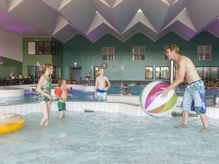 Shallow bath in the swimming pool of holiday park Landal Beach Resort Ooghduyne