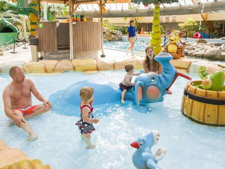 Toddler pool "Kinder-Junglebad" in the swimming pool of holiday park Landal De Lommerbergen