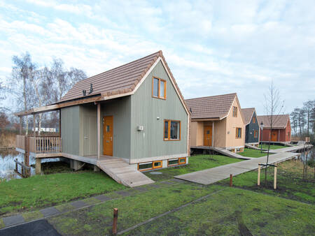 8-person water house 8C1 on holiday park Landal De Reeuwijkse Plassen