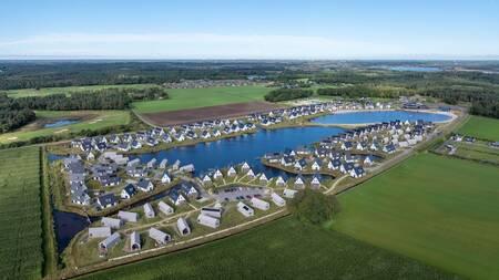 Aerial photo of holiday park Landal De Strabrechtse Vennen