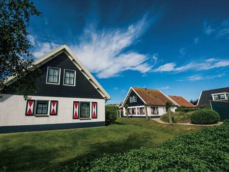 A few holiday homes at the Landal Duinpark 't Hof van Haamstede holiday park