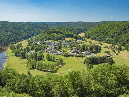 Landal Glamping Neufchâteau - Beautiful view over the Ardennes