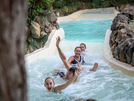 Wild Wave super slide in the subtropical swimming paradise at Landal Het Vennenbos