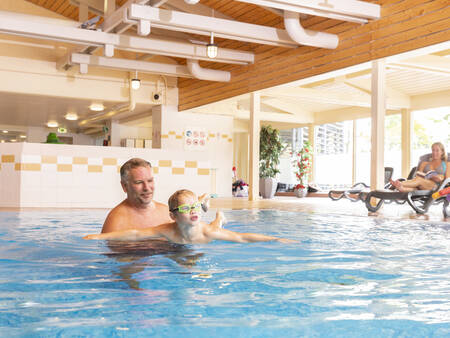 enjoy a swim in the indoor pool of the Landal Hochwald holiday park