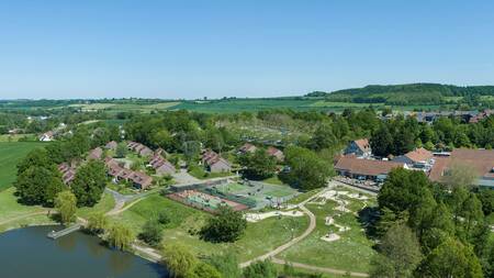 Aerial view of holiday park Landal Hoog Vaals