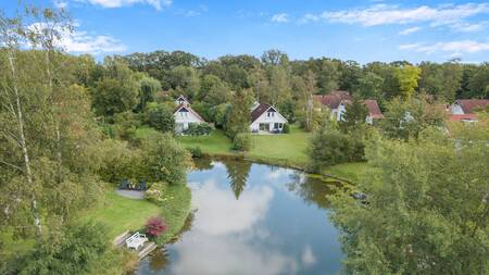Aerial view of holiday park Landal Landgoed De Elsgraven