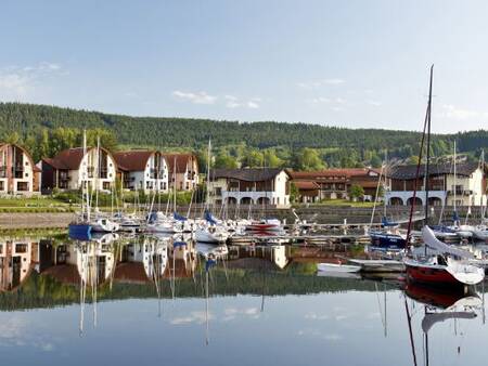 Marina in Lake Lipno near holiday park Landal Marina Lipno