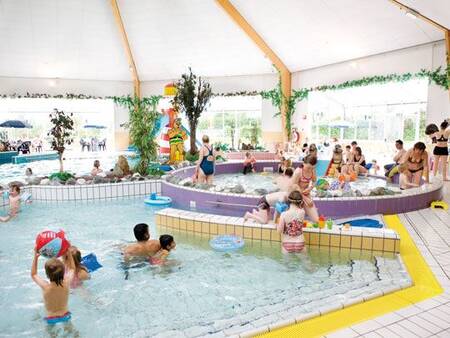 The indoor pool of the Landal Port Greve . holiday park