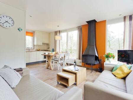 Living room of a holiday home at Landal Rabbit Hill holiday park