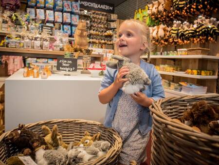 The park shop of holiday park Landal Rabbit Hill