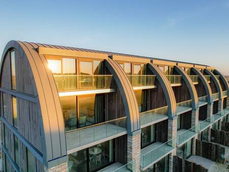 Balconies of the 6-person apartment 6L with 2 floors at Landal Résidence Westduin