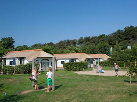 Playground between the holiday homes at Landal Schuttersbos holiday park