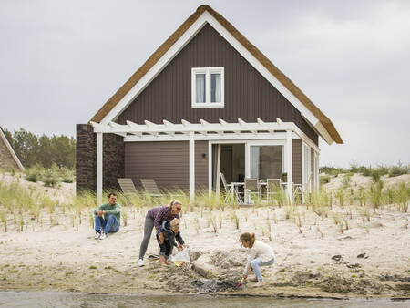 The holiday homes at Landal Strand Resort Ouddorp Duin are located in a dune landscape