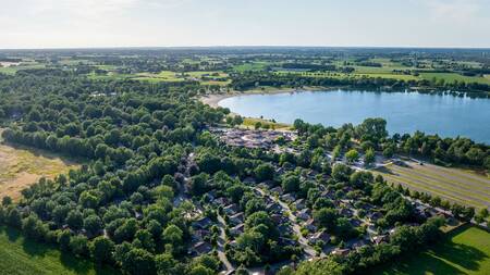 Aerial photo of Landal Stroombroek holiday park