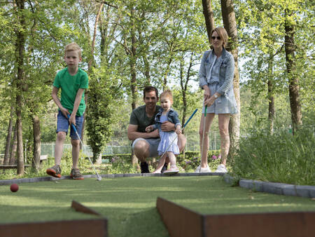 Play a game of mini golf at Landal Twenhaarsveld holiday park