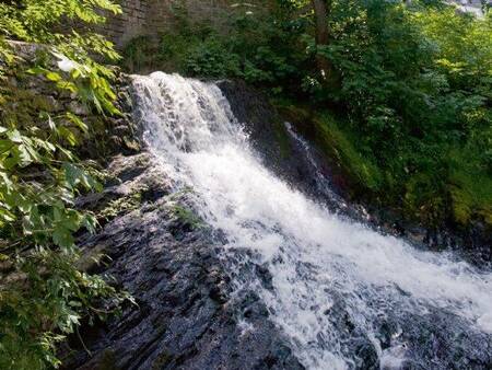 The waterfalls of Coo are located near the holiday park Landal Village les Gottales