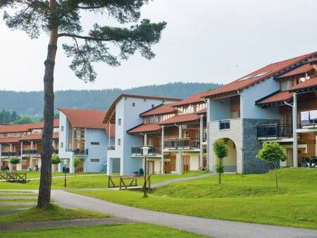 Beautiful apartment complex at the Landal Waterpark Marina Lipno holiday park