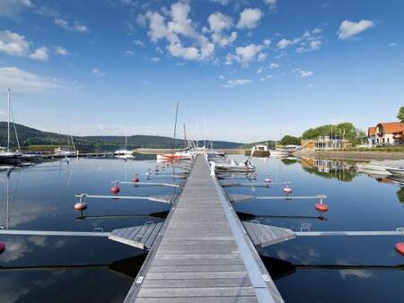 Marina near holiday park Landal Waterpark Marina Lipno