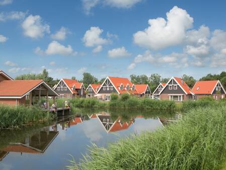 Holiday homes on the water at the Landal Waterparc Veluwemeer holiday park